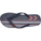 hummel Multistripe Zehentrenner black iris/flame scarlet 41