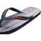 hummel Multistripe Zehentrenner black iris/flame scarlet 41