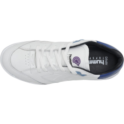 hummel Topspin Reach LX-E Archive Sneaker white/majolica blue 36