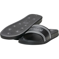 hummel Pool Slide Retro Badelatschen black 38