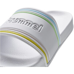 hummel Pool Slide Retro Badelatschen white/multicolor 36