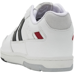 hummel Powerplay Leder Sneaker white/black/grey 37