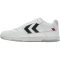hummel Powerplay Leder Sneaker white/black/grey 37