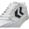 hummel Powerplay Leder Sneaker white/black/grey 37