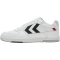 hummel Powerplay Leder Sneaker white/black/grey 42