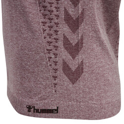 hummel hmlCI Seamless Trainingsshirt Damen nocturne melange XS