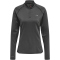 newline 1/2-Zip Running Trainings-Top Damen forged iron melange XXL