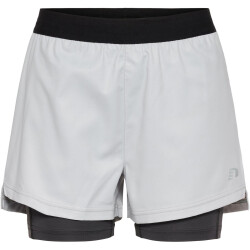 newline 2in1 Running Shorts Damen oyster mushroom XXL