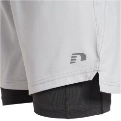 newline 2in1 Running Shorts Damen oyster mushroom XXL