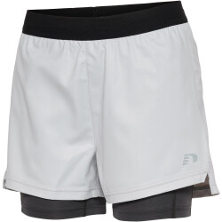 newline 2in1 Running Shorts Damen oyster mushroom XL