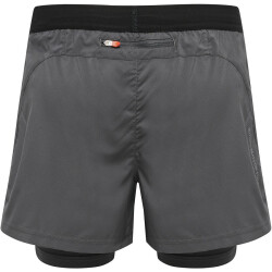 newline 2in1 Running Shorts Damen forged iron XXL