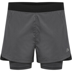 newline 2in1 Running Shorts Damen forged iron L