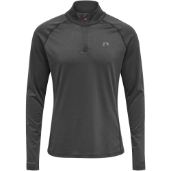 newline 1/2-Zip Langarmshirt Herren forged iron melange XXL