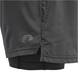 newline 2in1 Running Shorts Herren forged iron XXL