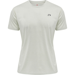 newline Statement Funktionsshirt Herren oyster mushroom melange L