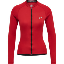 newline Core Biking Langarm Fahrradtrikot Damen tango red...
