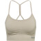 hummel hmlTIFFY Seamless Sports Top chateau gray XS