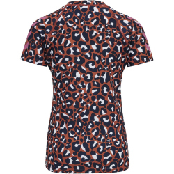 hummel hmlAZUL Badeshirt Mädchen hot sauce 110