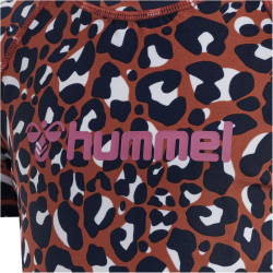 hummel hmlAZUL Badeshirt M&auml;dchen hot sauce 122