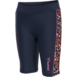 hummel hmlTARNI Tight Badeshorts Mädchen black iris 110