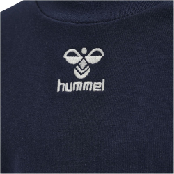 hummel hmlBAGGA Sweatshirt M&auml;dchen black iris 110