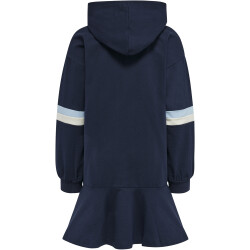 hummel hmlBEVERLY Hoodie-Dress Mädchen black iris 104