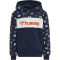 hummel hmlLETTERS Hoodie Jungen black iris 110