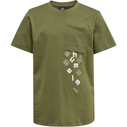hummel hmlMARCEL T-Shirt Jungen capulet olive 104