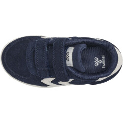 hummel Victory Suede Klettverschluss Sneaker Kinder black iris 19