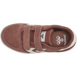 hummel Victory Suede Klettverschluss Sneaker Kinder copper brown 20