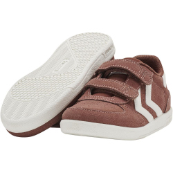hummel Victory Suede Klettverschluss Sneaker Kinder copper brown 20