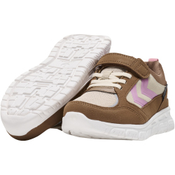hummel X-Light 2.0 hummelTEX Klettverschluss Sneaker wasserabweisend Kinder brown 25