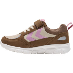 hummel X-Light 2.0 hummelTEX Klettverschluss Sneaker wasserabweisend Kinder brown 34