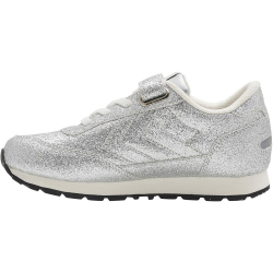 hummel Reflex Glitter Sneaker M&auml;dchen silver 28