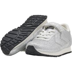 hummel Reflex Glitter Sneaker M&auml;dchen silver 28