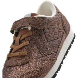 hummel Reflex Glitter Sneaker M&auml;dchen copper 28