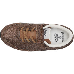 hummel Reflex Glitter Sneaker Mädchen copper 34