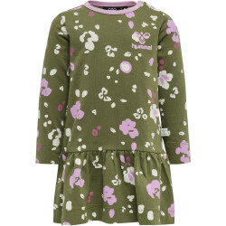 hummel hmlALISA langarm Baby-Kleid capulet olive 56