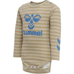 hummel hmlESME langarm Baby-Body humus 56