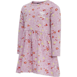 hummel hmlMIRA langarm Baby-Kleid mauve mist 56