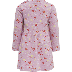hummel hmlMIRA langarm Baby-Kleid mauve mist 56