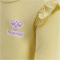 hummel hmlMIRABEL langarm Baby-Body pale banana 56