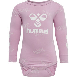 hummel hmlCALEN langarm Baby-Body mauve mist 56
