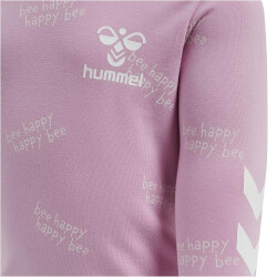 hummel hmlCALEN langarm Baby-Shirt mauve mist 56