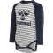 hummel hmlDESMOND langarm Baby-Body black iris 62