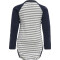 hummel hmlDESMOND langarm Baby-Body black iris 62