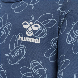 hummel hmlCOLLIN langarm Baby-Body ensign blue 80