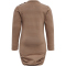hummel hmlMULLE langarm Baby-Body beaver fur 56