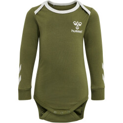 hummel hmlMAULE langarm Baby-Body capulet olive 56