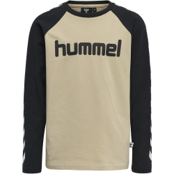 hummel hmlBOYS Langarmshirt Jungen humus 128
